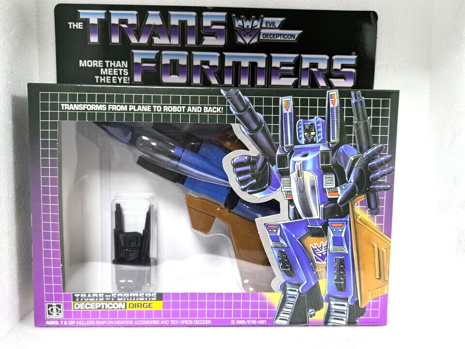Transform G1 Dirge reissue brand new action figure Free Shipping