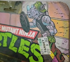 1988 Playmates Toys Teenage Mutant Ninja Turtles Rocksteady – New In Package