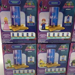 Jakks Super Mario Galaxy Movie 1.5in Star Launcher Complete Set Of 6 NEW/SEALED