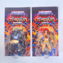 Masters Of The Universe X Thundercats Lion-O + Panthro Lot NEW/Sealed Mattel