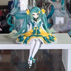 Hatsune Miku Flower Fairy Anemone Noodle Stopper PVC Figure Model Toy