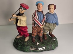 2002 “Three Stooges Golf Academy” Animated Golf Scene Works New Batteries