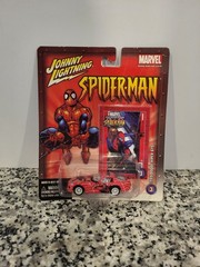Spider-Man 1999 Dodge Viper GTS JOHNNY LIGHTNING 3 White CHASE NEW #2 RB1