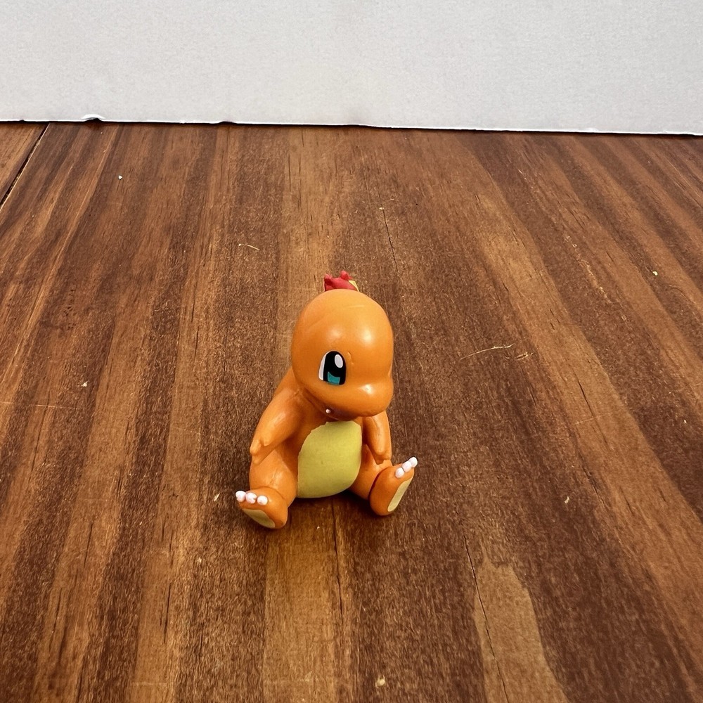 Pokémon Charmander Mini Figure PVC Toy Nintendo Tomy Pocket Monsters 2”