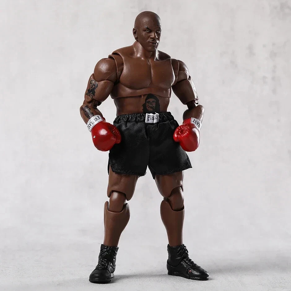 Mike Tyson 1/12 Scale Boxer PVC Action Figure Toy Model Collectible Gift NEW
