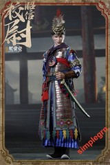 Konglingge KLG-R020 1/6 Scale Ming Dynasty Zhao Xin Action Figure Toys DX Ver