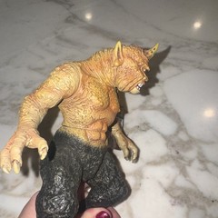 2002 Ray Harryhausen Film 7th Voyage of Sinbad 8″ Cyclops Figure X-PLUS New