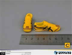 Bruce Lee Game of Death 1/6 Yellow Bodysuit Costume For Action Figure Model 30cm