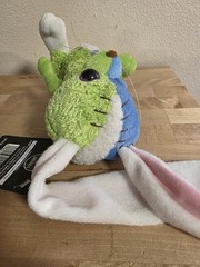 Alex Pardee’s Harm Blue Green & Pink Plush Bunny 2003 With Tag Alex Pardee