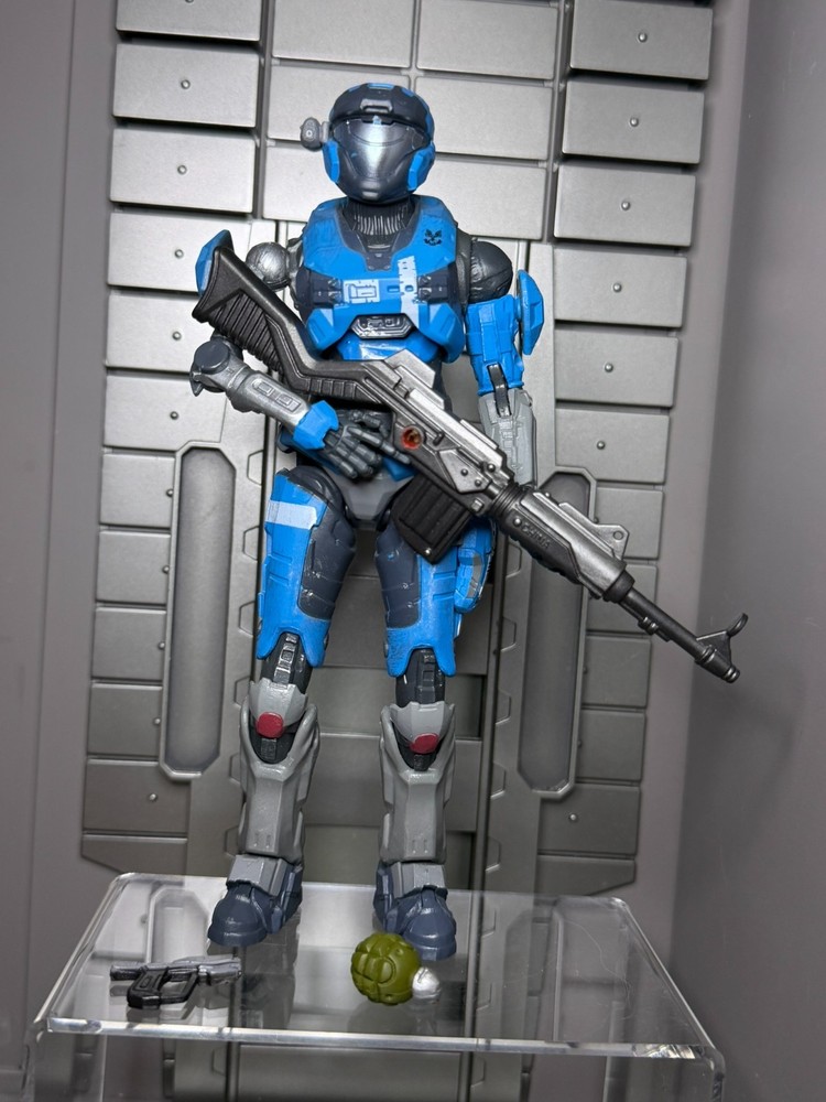 HALO The Spartan Collection UNSC KAT-B320 7″ Action Figure Loose ALT WEAPONS
