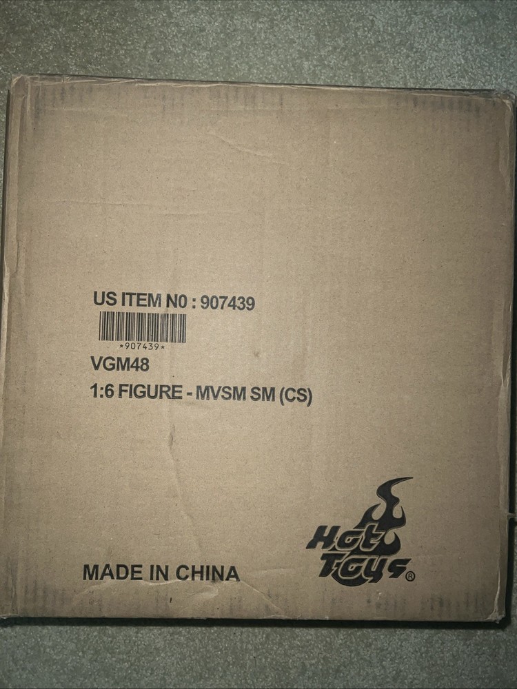 Hot Toys VGM48 Spider-Man (Classic Suit) 1/6 Scale Empty Box With Shipper