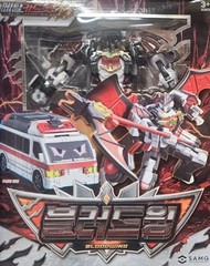 Metal Cardbot W Season3 BLOODWING Bat Transformer Robot Blood Wing SAMG Korea
