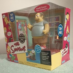 Playmates World of Springfield, The Simpsons – Comic Book Shop – Comic Book Guy