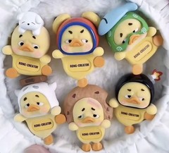 Upset Duck- Status Display Duck Series Hippers- Full Set- SEALED! Brand New!