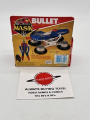 1987 Bullet Complete With Box & Inserts Boxed Vintage M.A.S.K. Kenner Vehicle