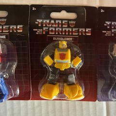 COMPLETE Set / Bundle / Lot of 5 Hasbro Transformers 2.5” Mini Figures New