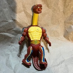 Mattel 5.5in Rattlor Action Figure Red MOTU Snake Men Vintage 1985 Taiwan