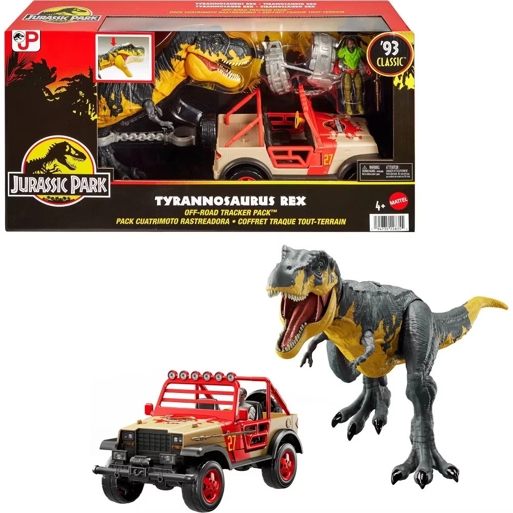 Jurassic World Tyrannosaurus Rex Off-Road Tracker Pack Dinosaur N-A1R1S1R4S1R3S2