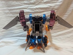 Vintage Transformers Beast Wars Transmetal Maximal Optimal Optimus 4 mode.