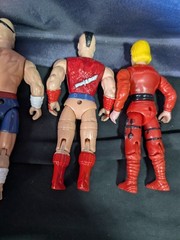 Super Fighter Figures Street Fighter Knock Off Ken Zangief Sagat Glued GI Joe 90