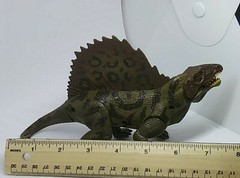 JURASSIC Toy DIMETRODON Bootleg KO chap mei Indonesia DINOSAUR ACTION FIGURE