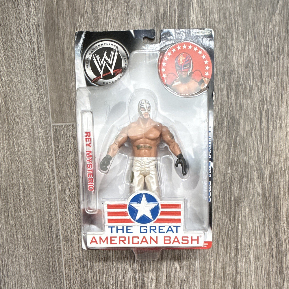 WWE Deluxe Aggression Rey Mysterio The Great American Bash Action Figure
