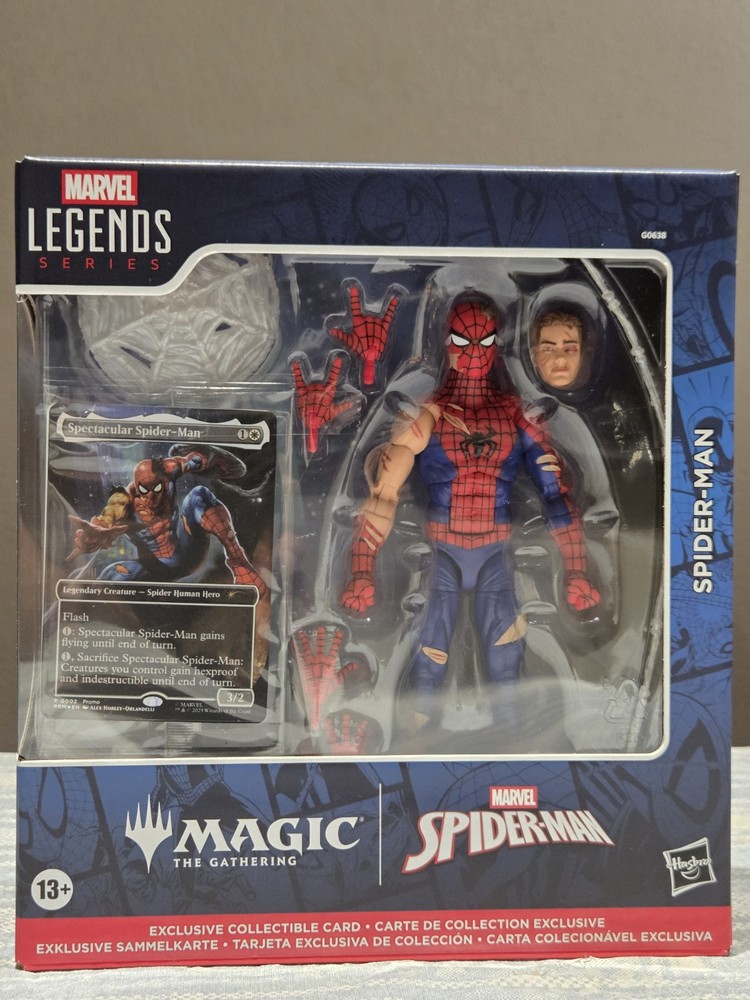 Marvel Legends Series Magic: The Gathering Battle-Damaged Spider-Man