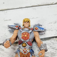 Mattel Masters Of The Universe 200X Samurai He-Man 2002 6″ Vintage Figure Loose