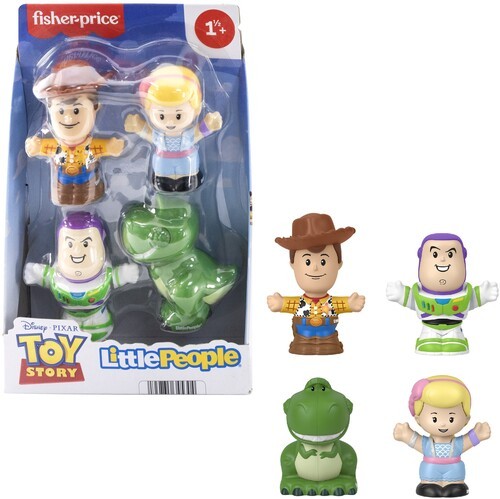 Fisher Price – Little People Toy Story Figure 4-Pack (Disney/PIXAR) [New Toy]