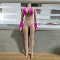JIAOU DOLL 1:6 Suntan Skin Figure Body Large Bust 12inch Female Toys JOQ-10E-BS