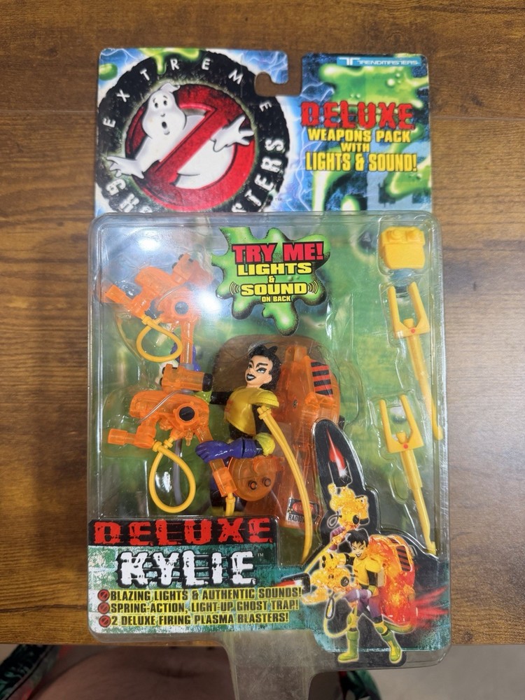 1997 Trendmasters Extreme Ghostbusters Deluxe Kylie Action Figure Sealed