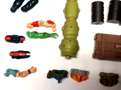 GI Joe Action Figure ARAH Weapons Parts Accessories Gun 80s 90s Lot Vehicle Base