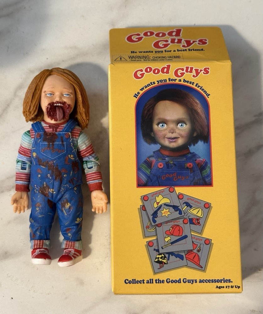 NECA Jawless Chucky TV Series Good Guy Blind Box Figure Child’s Play
