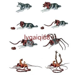 Action Figures 1:12 Scale NECA The Thing Dog Creature Set – 7 Gift Boxed 变异狗
