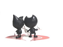 Bendy and INK Machine Bendy Figure 2.5″ PVC The Meatly Games Vicious Death Cat