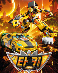 Metal Cardbot W Season3 BLOODWING + TACHY Set Transformer Robot Toy 2026
