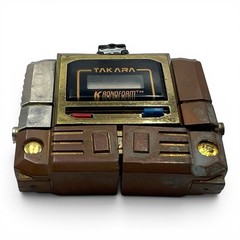 Takara Kronoform Watch Gold Brown Chrome 1983 Robot Transformers Untested VTG