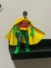 Custom Batman Robin Wired CAPE 1/12 DC Multiverse Mattel DC Premiere NOT FIGURE