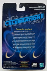 Jorg Sacul Star Wars Celebration II Commander Rebel Pilot Figure 2002
