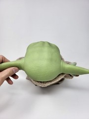 Star Wars Mandalorian The Child Grogu Baby Yoda 11″ Plush Hard Head Toy 2020