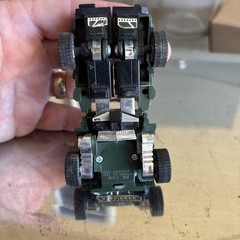 Hound 1984 CIRCLE STAMP Hasbro G1 Transformers Military Jeep Figure Takara Japan