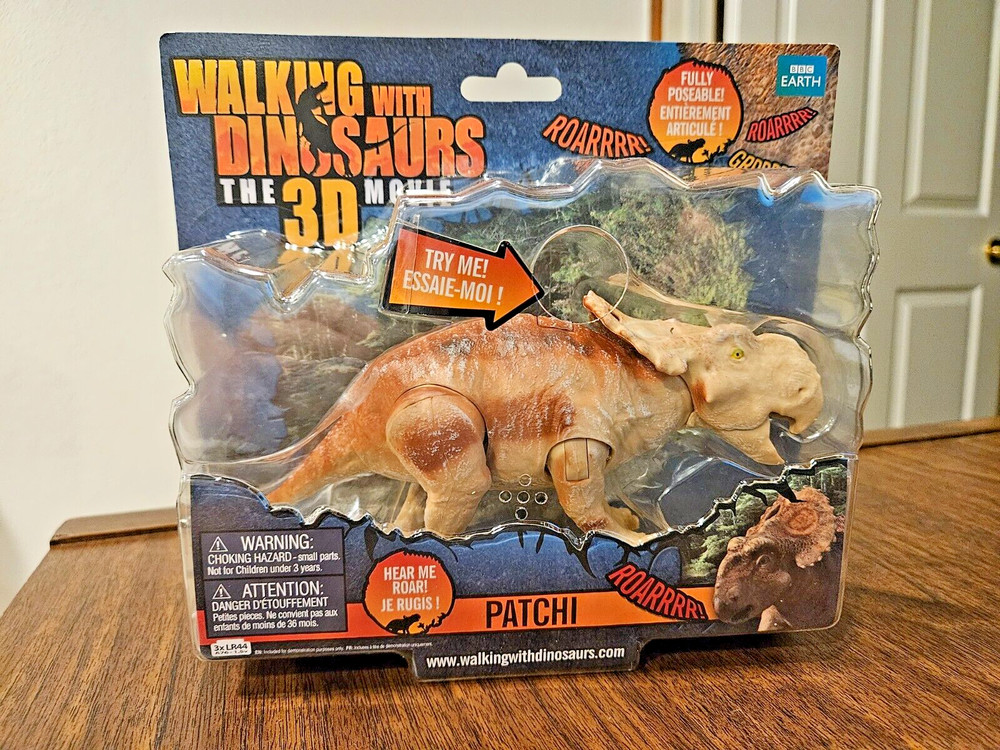 PATCHI – Pachyrhinosaurus Walking with Dinosaurs Toy with SOUND