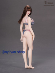 LDDOLL 28L 1/6Finger Bone Seamless Silicone Body 12″Female Figure Fit OB HT Head