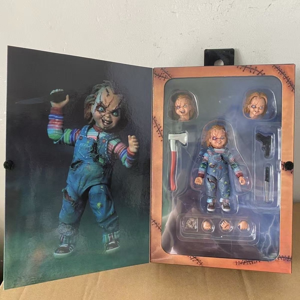 NECA 42118 Bride of Chucky Ultimate Action Figure 5-Inch Highly Articulated Horr