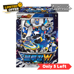 SAMG Metal Card Bot W BLUE COP W – Upgraded Season 2 Police Car Transforming KOR