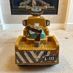 Disney Pixar Cars Tow Mater 6V Battery Powered Ride On Read Description