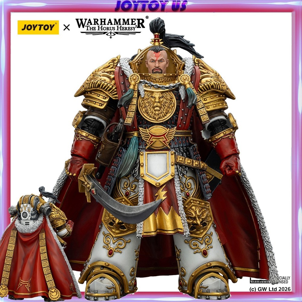 JOYTOY Warhammer 40K 1/18 White Scars Jaghatai Khan Primarch of the Vth Legion