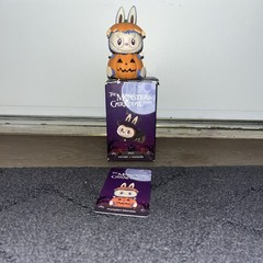 The Monsters Labubu Carnival Halloween Series Pumpkin Monster USA Stock