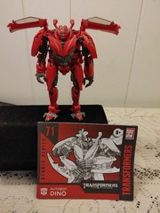 Transformers Autobot Dino Complete SS-71 Studio Series Deluxe w/ MANUAL