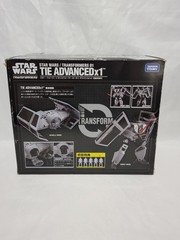 Star Wars Powered by Transformers Takara Tomy 01 Tie Advanced x1 First Edition